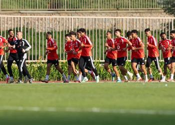 مران الأهلي تدريبات بدنية وتقسيمة استعداد ا لمواجهة كيتارا