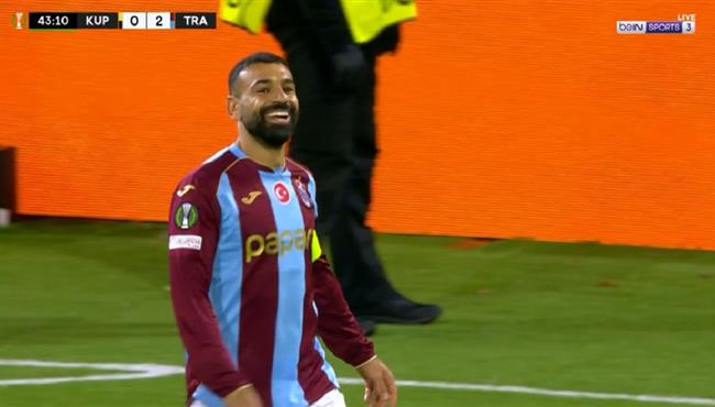 هدف محمد صلاح في مرمي كوبس بالمؤتمر الاوروبي