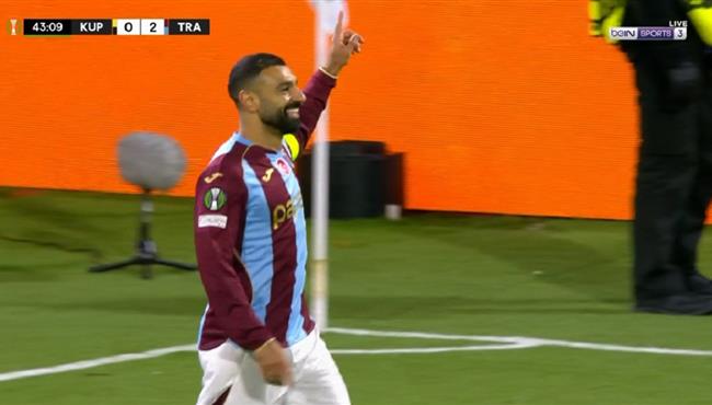 ملخص لمسات محمد صلاح في مباراة طرابزون سبور وكوبس بدوري المؤتمر الاوروبي