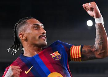 تشكيل برشلونة أمام ريال بيتيس في الدوري الإسباني موقف رافينها