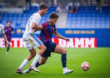 فيديو ماذا قدم حمزة عبد الكريم في مباراة برشلونة أتلتيك وأوتيبو بـ الدوري الإسباني