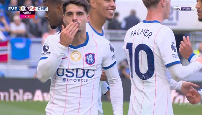 هدف بيدرو نيتو الثاني في مرمي ايفرتون بالدوري الانجليزي