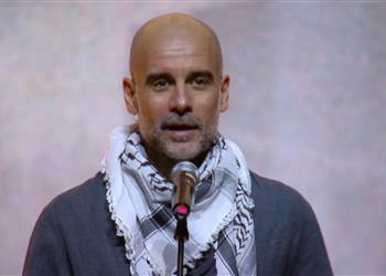 فيديو | رسالة تاريخية جديدة من جوارديولا تضامنًا مع الشعب الفلسطيني