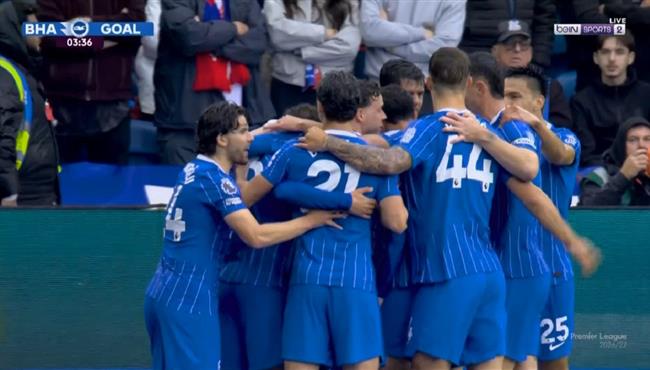 اهداف مباراة برايتون وكريستال بالاس في الدوري الانجليزي