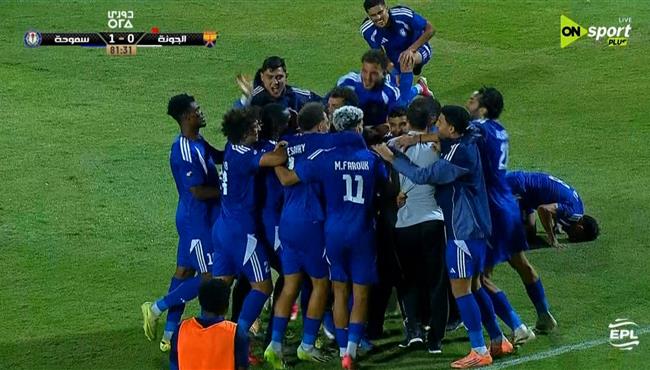 اهداف مباراة سموحة والجونة 2 0 الدوري المصري