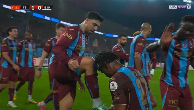 اهداف مباراة طرابزون سبور وبشكتاش في الدوري التركي