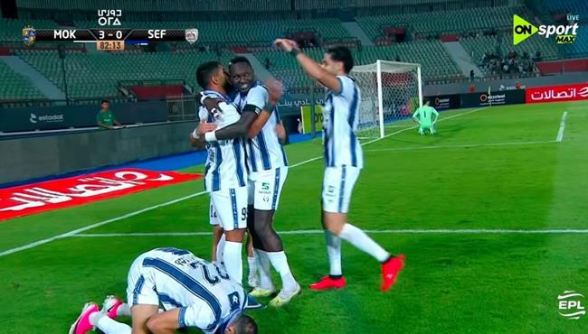 اهداف مباراة المقاولون العرب والشرقية انبي 3 0 الدوري المصري
