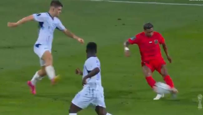 اسيست بيزيرا في اول مباراة له مع شباب الاهلي امام النصر بكأس مصرف أبوظبي الاسلامي