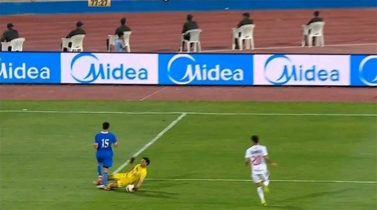 لاعب بترول أسيوط يكشف حجم إصابته القوية بعد تدخل محمد عواد