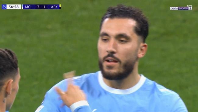 هدف ريان شرقي الرائع في مرمي ايك اثينا بدوري ابطال اوروبا