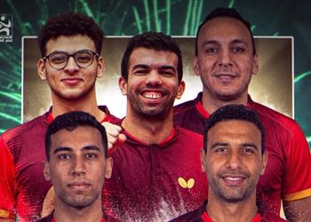 إنجاز مصري.. منتخبا الرجال والسيدات يتوجان ببطولة إفريقيا لتنس الطاولة