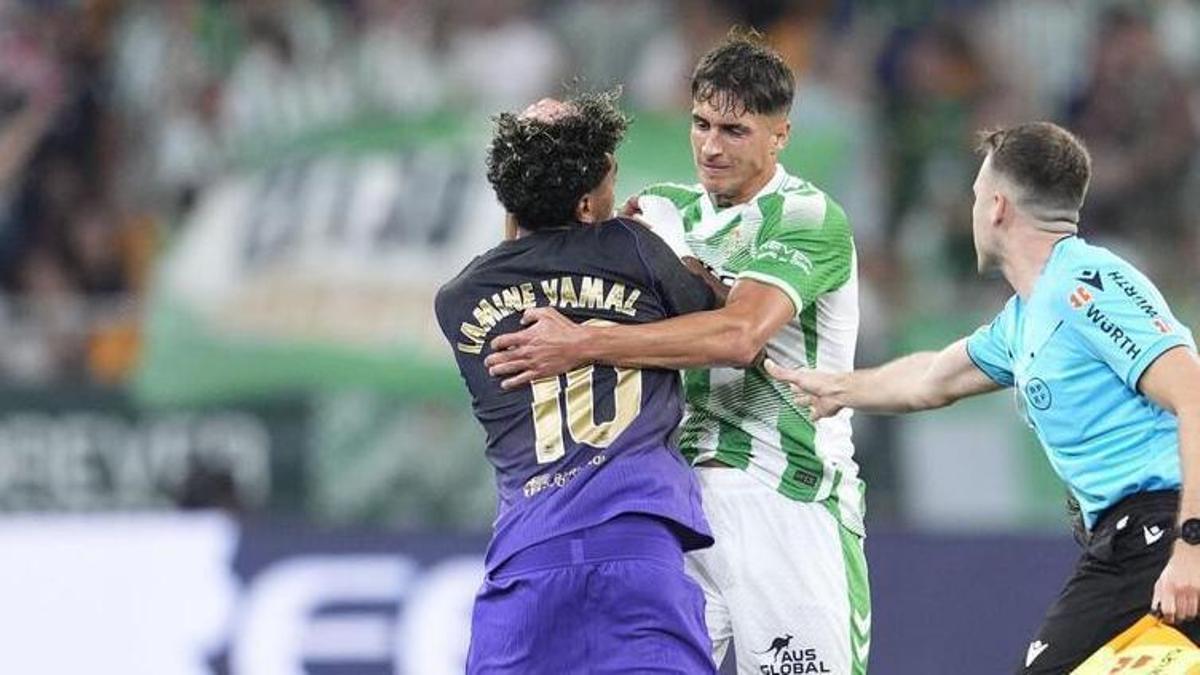 مساحات سبورت : رسميًا.. عقوبة قاسية ضد لاعب ريال بيتيس بسبب واقعة لامين يامال 