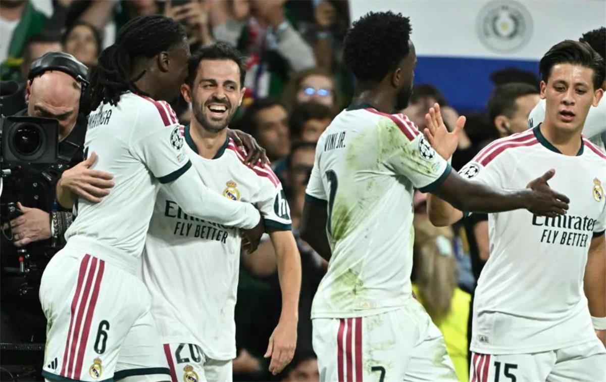 الصالح نيوز : فيديو | برناردو سيلفا يسجل هدف ريال مدريد الأول أمام لايبزيج