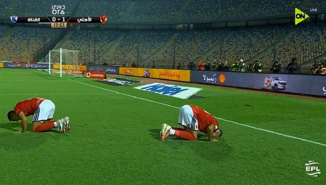هدف عمر الساعي في مرمي القناة بالدوري المصري