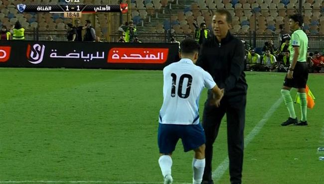 هدف تعادل القناة الرائع مع الاهلي 1 1 الدوري المصري