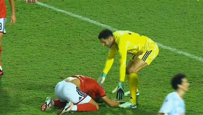 هدف ياسين مرعي بالخطأ في مرماه امام القناة بالدوري المصري