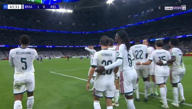 اهداف مباراة ريال مدريد ولايبزيج في دوري ابطال اوروبا