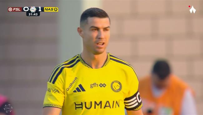 القائم يحرم كريستيانو رونالدو من تسجيل هدف للنصر في مرمي الفيصلي بالدوري السعودي