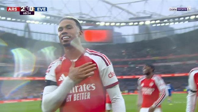 هدف جابرييل ماجاليس في مرمي ايفرتون بالدوري الانجليزي