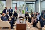 صور - أبو ريدة يستقبل وفد الاتحاد الدولي لمناقشة مشروعات "فيفا للأمام"