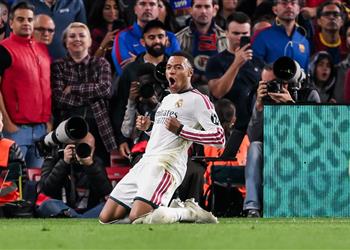مبابي يحقق رقمًا قياسيًا في تاريخ ريال مدريد بعد ثنائيته أمام برشلونة