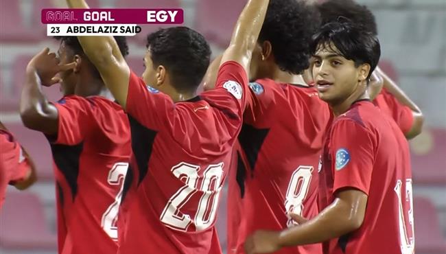 اهداف مباراة مصر والعراق في كأس الخليج للناشئين