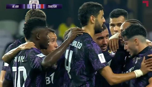 اهداف مباراة العين وتراكتور 2 1 دوري ابطال اسيا