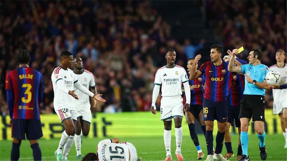 الصالح نيوز : عقوبة منتظرة ضد برشلونة بسبب اعتداء الجماهير على لاعب ريال مدريد