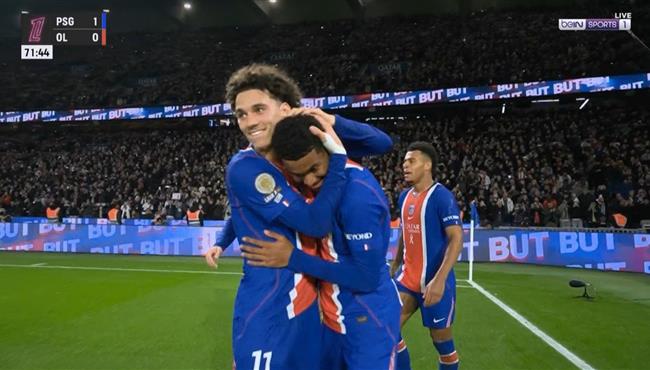 اهداف مباراة باريس سان جيرمان وليون 2 0 الدوري الفرنسي