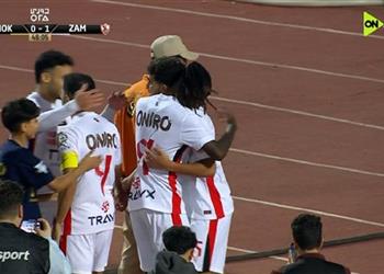 فيديو محمد حمد يسجل هدف الزمالك الأول أمام المقاولون العرب