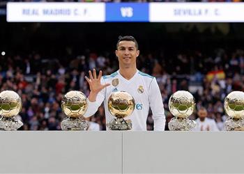 في بيان رسمي ريال مدريد يسلط الضوء على تتويج رونالدو بأفضل فائز بالكرة الذهبية