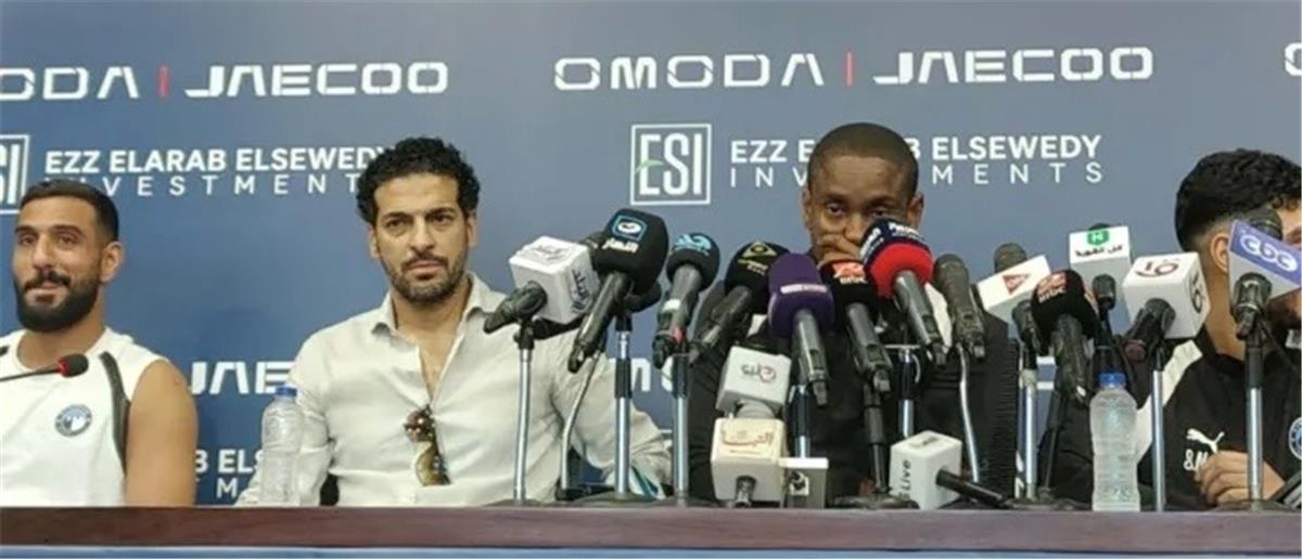 الصالح نيوز : موكوينا يهدي فوز بيراميدز على وادي دجلة إلى روح والدة عبد الرحمن مجدي 