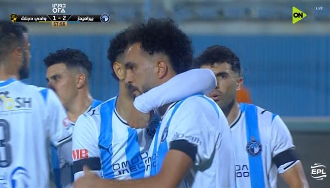 هدف مصطفي زيكو في مرمي وادي دجلة بالدوري المصري