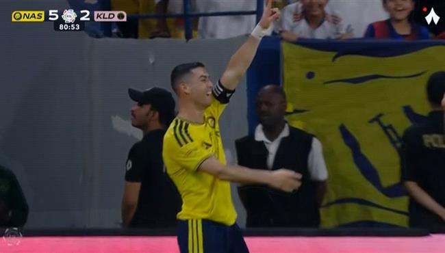 هدف رونالدو الثالث في مرمي الخلود بالدوري السعودي