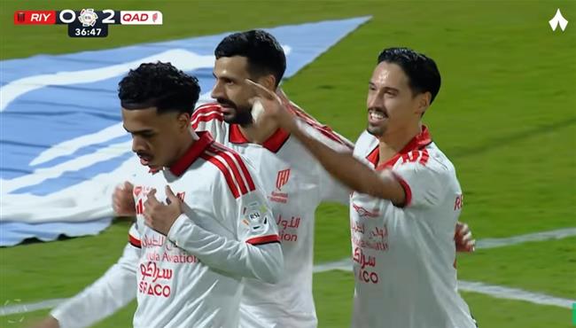 اهداف مباراة الرياض والقادسية 0 6 الدوري السعودي