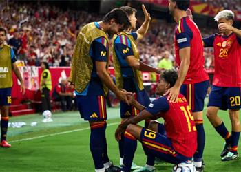استبعاد لاعب برشلونة من قائمة إسبانيا أمام التشيك في دوري الأمم الأوروبية