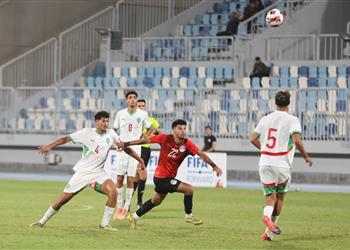 فيديو | منتخب مصر يسقط بثنائية أمام المغرب في تصفيات شمال إفريقيا تحت 20 عامًا
