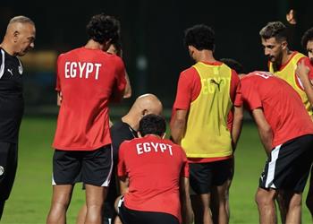 منتخب مصر يختتم تدريباته استعدادًا لودية جنوب إفريقيا