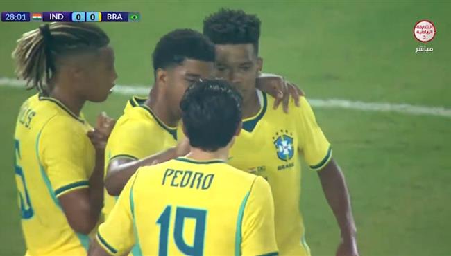 اهداف مباراة البرازيل والهند 4 0 مباراة ودية