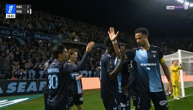 اهداف مباراة باريس سان جيرمان ولوهافر في الدوري الفرنسي