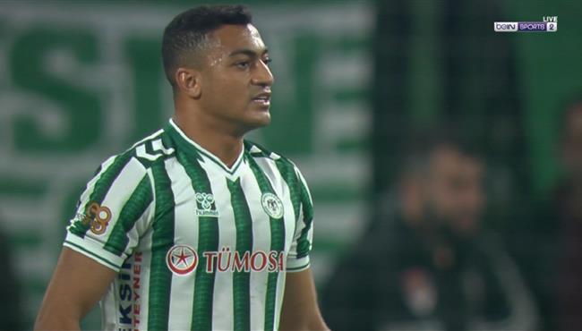 ملخص لمسات مصطفي محمد في مباراة كونيا سبور وجالطة سري في الدوري التركي