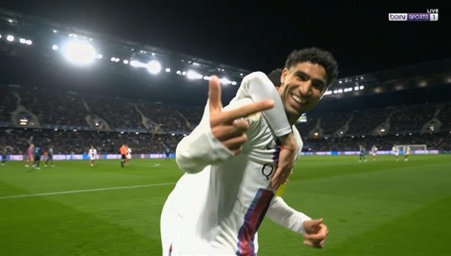 هاتريك اشرف حكيمي في مرمي لوهافر بالدوري الفرنسي