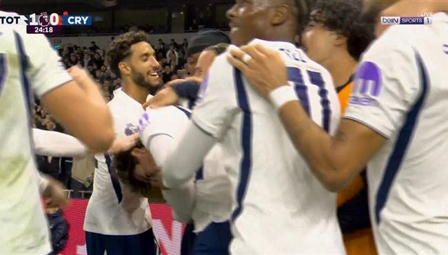 اهداف مباراة توتنهام وكريستال بالاس في الدوري الانجليزي