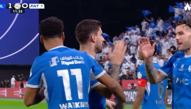 اهداف مباراة الهلال والفتح 2 0 الدوري السعودي