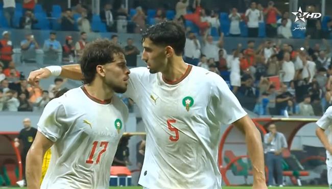 هدف المغرب الاول في مرمي مالي الودية