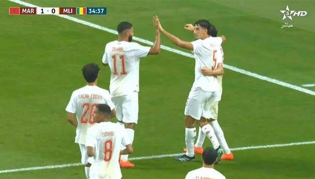 اهداف مباراة المغرب ومالي مباراة ودية