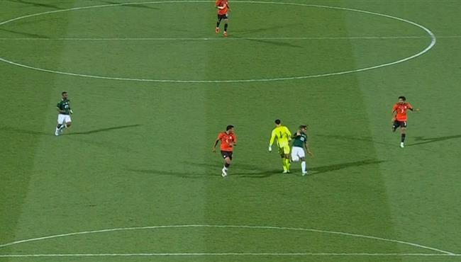 هدف جنوب افريقيا الاول في مرمي مصر بعد خطأ من مصطفي شوبير