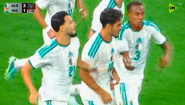 اهداف مباراة الجزائر والنيجر 2 1 مباراة ودية