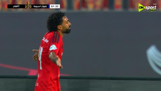هدف حسين الشحات الاول في مرمي بترول اسيوط بكأس الرابطة المصرية