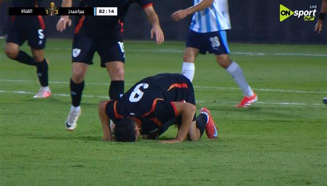 هدف القناة الثاني في مرمي بيراميدز بكأس الرابطة المصرية